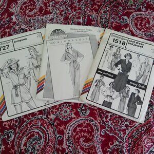 Vintage Sewing Pattern/80's Pattern/ Women's Jumpsuit/ Women's Casual Attire